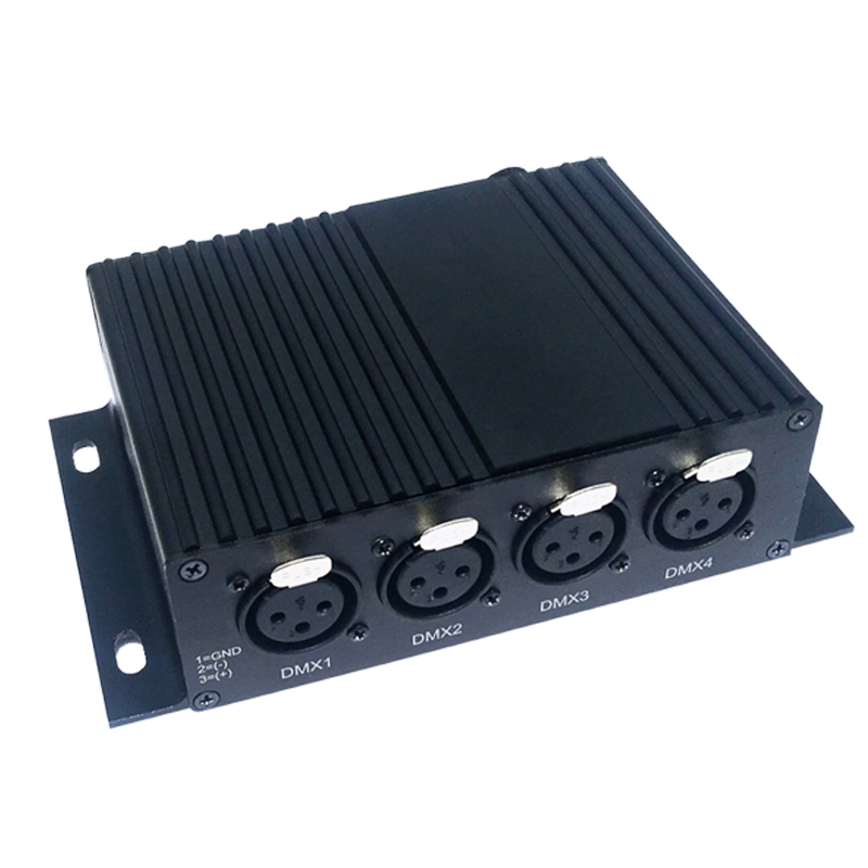 ArtNet2048 Signal Distributor 4 Channels For DMX512 lighting controller, analog lighting, or console extender
